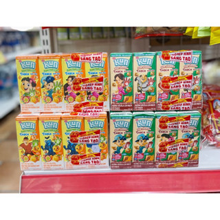 Sữa Kun Lúa Mạch / Kun hương cam có thạch lốc 4 hộp x 170ml