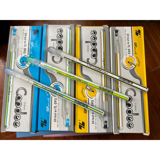 Hộp 20cây bút nến tl 093 mực xanh/đen loại rẻ, bút nến tl nét 0.6mm