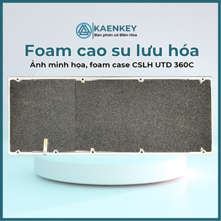 [Kaenkey] Foam cao su lưu hoá tấm nguyên, foam PE trắng / tiêu âm, chống ồn, tăng cảm giác bấm, mod/lót phím cơ  FL akko