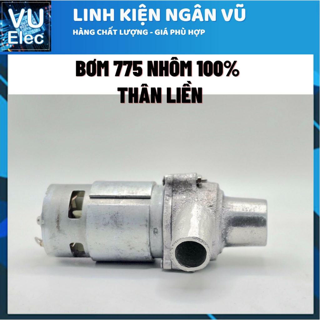 Máy Bơm Cực Mạnh Động Cơ 775-795, Kít Nhôm Chế Tản nhiệt Bơm cực tốt