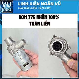 Mánh bơm nước 775 liền thân thẳng tải nước cực mạnh, cực bền (Nhôm đúc)