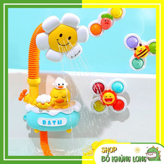 Đồ Chơi Nhà Tắm Cho Bé Vịt Phun Nước Có Vòi Hoa Sen Vui Nhộn Đồ Chơi Cho Bé Gái - BỐ KHỦNG LONG
