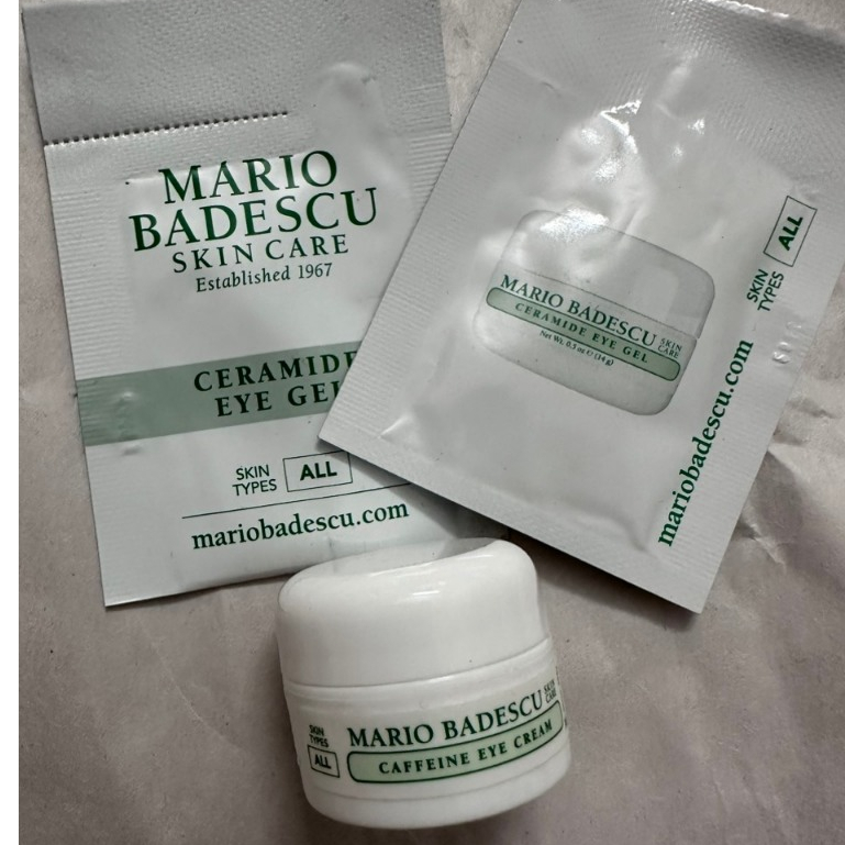 kem dưỡng mắt giảm thâm quầng, bọng mắt caffeine eye cream mario badescu