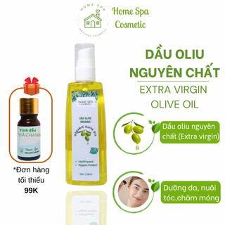 Dầu oliu nguyên chất olive extra virgin homespa - dưỡng da, dưỡng tóc - 130ml / 250ml / 500ml / 1000ml