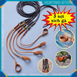 Combo 5 sợi xích chân gà rừng gà tre dài 1m