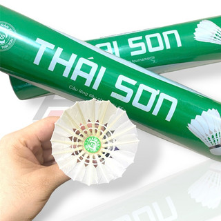 Ống cầu lông Thái Sơn 10 quả chuẩn thi đấu giá rẻ
