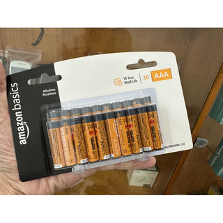 Pin kiềm amazon alkaline aa - aaa - chính hãng new nguyên vỉ