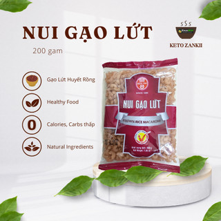 Nui gạo lứt bích chi brown rice macaroni