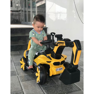 Xe cẩu điện cho bé,xe Cẩu Điện có nhạc có đèn