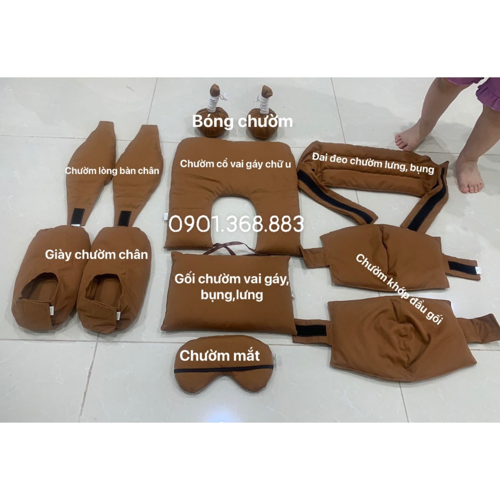 Bộ Chườm Thảo Dược , Thảo Mộc Cao Cấp