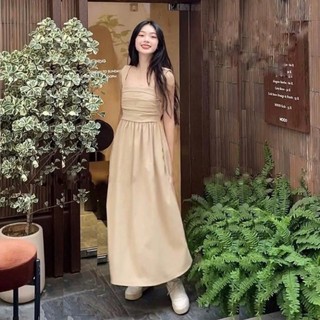 Đầm maxi 2 dây dáng dài chất xịn - hàng chuẩn bán shop AZ64