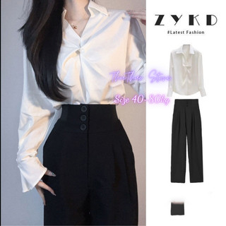 Quần baggy nữ big size, quần 3 cúc công sở, quần vải tây đứng dáng form đẹp.