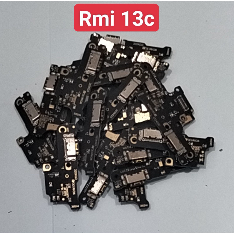 cụm bo mạch sạc redmi 13c/ cụm sạc redmi 13c/ cụm đuôi sạc redmi 13c zin mới