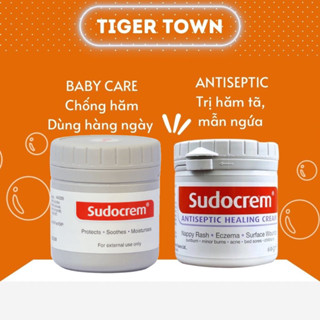  Kem ngừa hăm tã Sudocrem baby care và kem giảm hăm làm dịu da cho bé Antiseptic Sudocrem cho bé. 