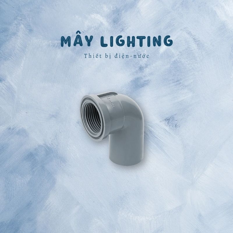 Phụ kiện ống nước Co Răng Trong nhựa uPVC Siêu Thành. Co Răng Trong phi 21, 27, 34. Co Răng Trong 27