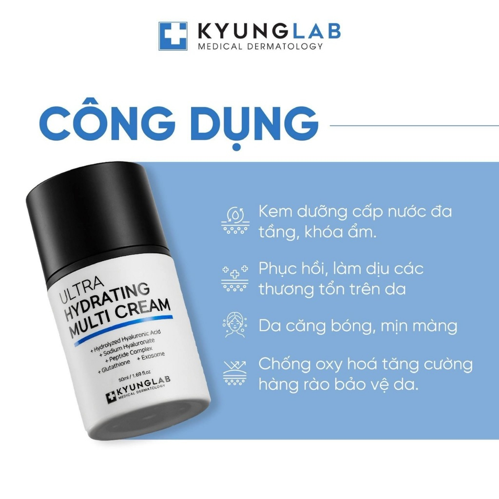 Kem dưỡng ẩm KyungLab, Kem Ultra Hydrating Multi Cream 50ml