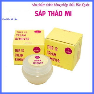[ Chính Hãng ] Sáp Tháo Mi Hàn Quốc Không Cay Hôp 5g_Sáp Gỡ Mi Nối Tháo Siêu Nhanh_Gal Tháo Mi_Dụng Cụ Nối Mi