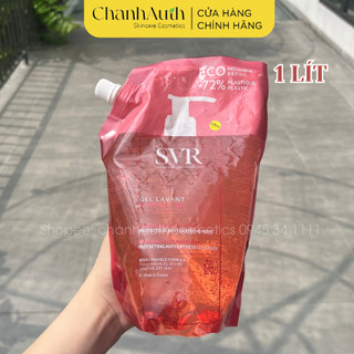 Sữa rửa mặt S.V..R túi hồng 1 Lít dùng cho da khô nhạy cảm