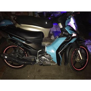 Bộ decal dán phản quang dán vành xe máy, xe đạp