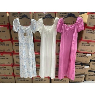 Đầm midi blue