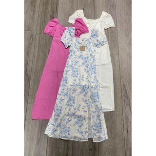 Đầm midi blue