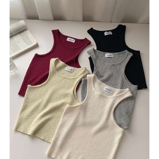 Áo len ba lỗ gân trơn mã  7983