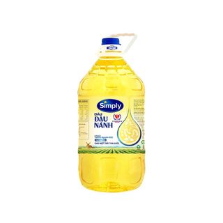 Dầu đậu nành nguyên chất Simply can 5 lít