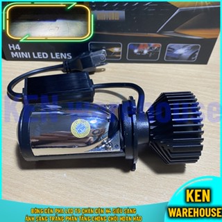 Bóng Đèn Pha LED T9 Chân Đèn H4 Siêu Sáng Ánh Sáng Trắng Phân Tầng Chóng Chói Hoàn Hảo