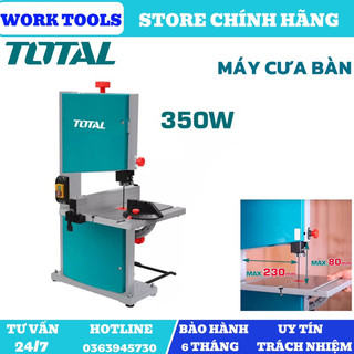 Total máy cưa bàn 350w ts730301