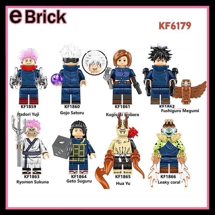 Mô hình Jujutsu Kaisen Mô Hình Chú Thuật Hồi Chiến Nhân Vật Nhỏ KF6179