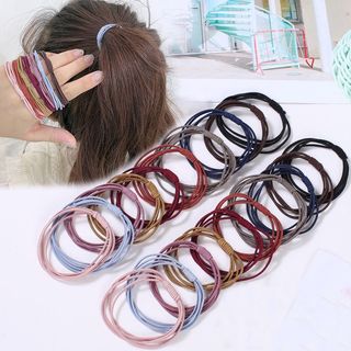 Cột tóc dây đôi nơ đơn giản chắc chắn giá rẻ COT11