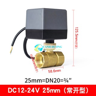 Van điện từ thường đóng 220V, van thoát nước, van nước điều khiển bằng điện phi  40-32-25