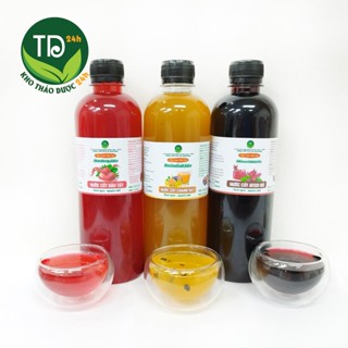 Nước cốt dâu tằm, dâu tây, chanh dây, atiso đỏ, 100% đặc sản Đà Lạt, tăng cường vitamin, trợ tiêu hóa, tăng sức đề kháng