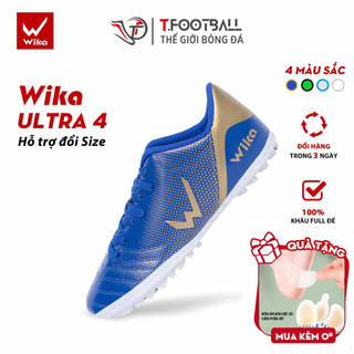 Giày Đá Bóng WIKA Ultra 4 Form Ôm Chân Da PU Mềm Mại