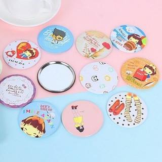 Gương mini cầm tay Happy Smile giá siêu hạt dẻ đây