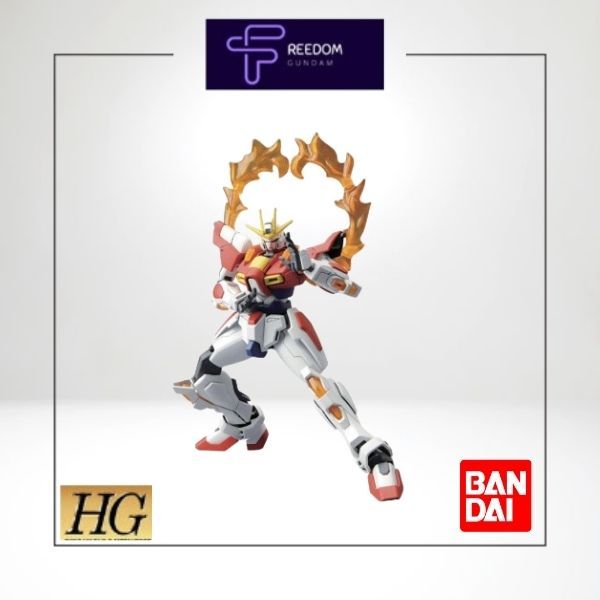 Mô hình lắp ráp 1/144 HGBF  Build Burning Gundam BANDAI
