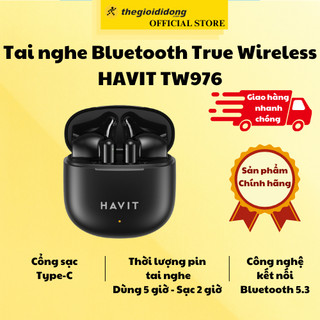 Tai nghe bluetooth true wireless havit tw976