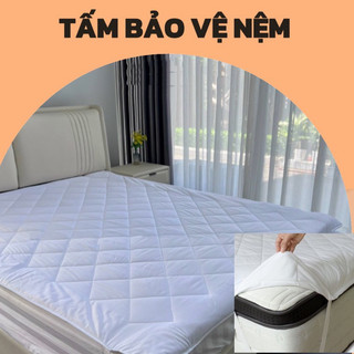 Bảo vệ nệm- tấm lót nệm chống thấm giá rẻ shopee
