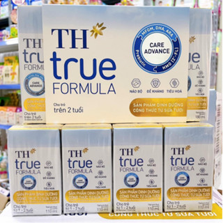  Sữa tươi công thức TH True Fomula 110-180ml*24 hộp cho bé 1-2 & trên 2 tuổi 