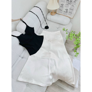 SET ÁO DÂY PEPLUM + CV MIDI (nn)