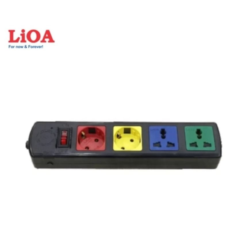 Ổ Cắm Xe Điện LiOA 3m 4 lỗ 10A