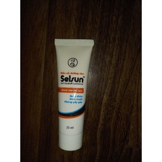 Date 05.2026 - dầu xả selsun 25ml tuýp nhỏ
