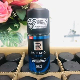 Lăn khử mùi Romano Force ngăn mùi vượt trội 48h hương nước hoa Ý 50ml
