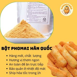 Bột phô mai Hàn Quốc  giúp chống ngấy, tăng vị cho các món chiên rán ( túi 1kg )