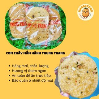 Cơm cháy mắm hành Trung Trang ( 1 gói đơn), chuẩn vị Sài Gòn, cơm cháy chiên giòn ngon