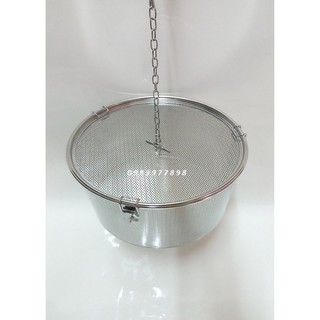 LỒNG(GIỎ) INOX HẦM GIA VỊ,HẦM XƯƠNG,THỊT CÓ DÂY MÓC.