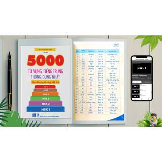 Sách-5000 từ vựng tiếng Trung thông dụng nhất (kèm file nghe)