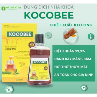 Dung dịch nha khoa Nước súc miệng cao cấp KOCOBEE lấy vôi răng trắng răng