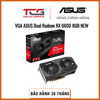 Card Màn Hình ASUS Dual Radeon RX 6600 V3 8GB ( GDDR6/ HDMI/ DP) Bảo Hành 36 Tháng