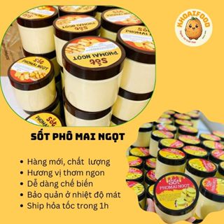  Sốt Phô Mai Ngọt nướng bánh mỳ hải sản sốt phomai xịn đậm vị béo ngậy 